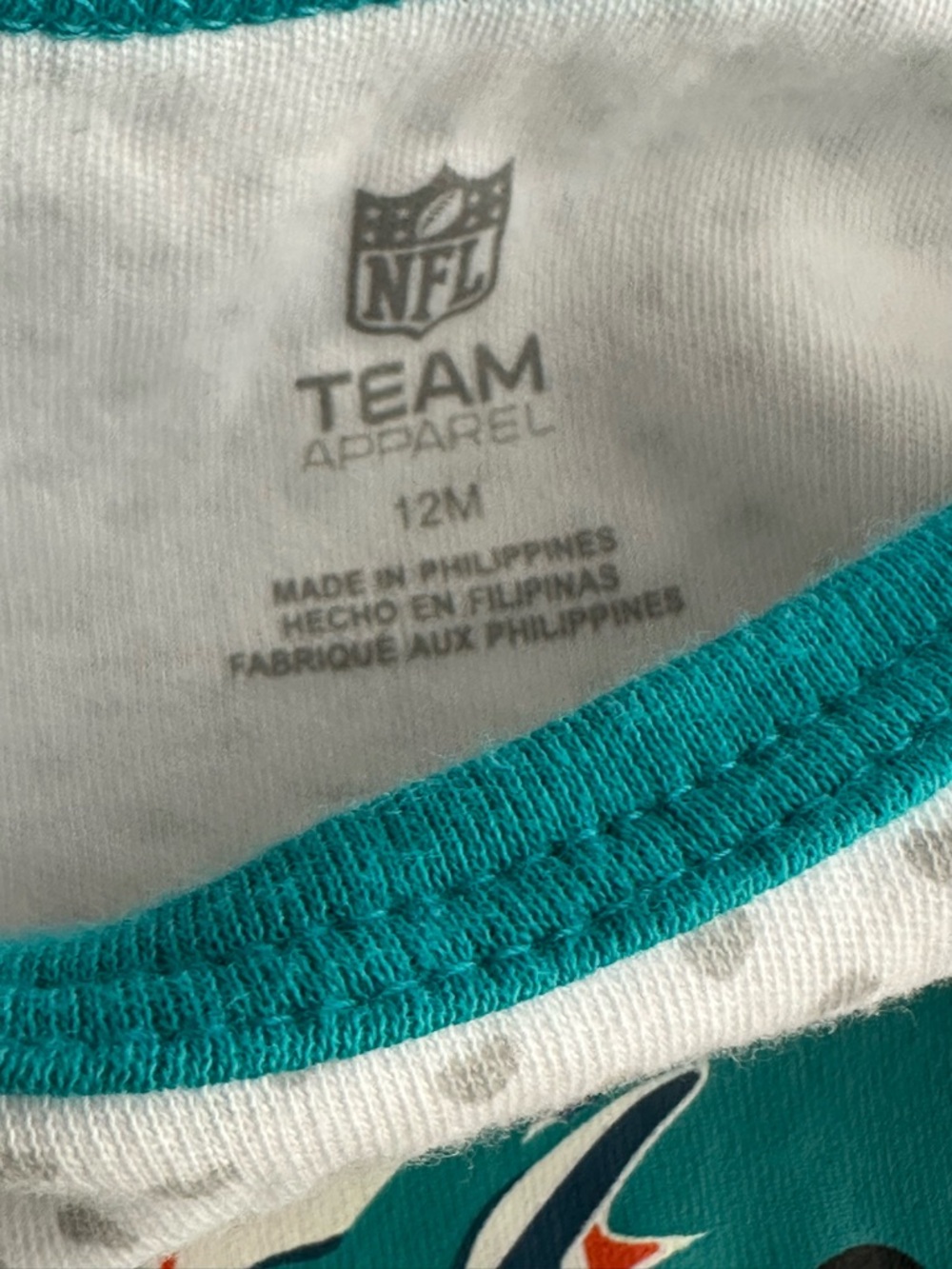 Miami Dolphins Baby Girl Onesie NFL Football Bodysuit Teal White Cute 🐬
🏈 - Picture 4 of 4